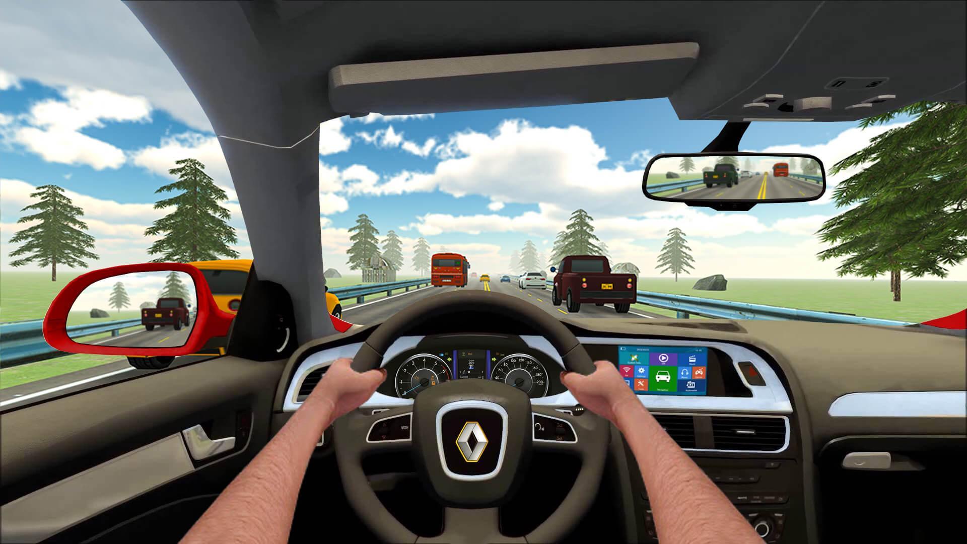 VR Traffic Racing In Car Drive ス ク リ-ン シ ョ ッ ト 8.