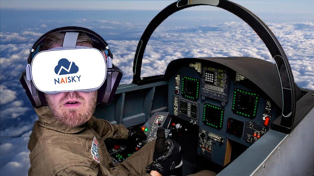VR полета симулятор. VR вертолет. Owatch VR Flight.