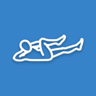 Back pain relief exercises icon