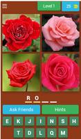 Flower names Quiz पोस्टर