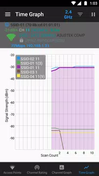 Screenshot 12 for WiFi Analyzer (open-source)