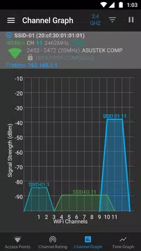 Screenshot 4 for WiFi Analyzer (open-source)
