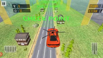 VR Flight Car Highway Racer 截圖 1