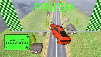 VR Flight Car Highway Racer скриншот 2