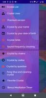 Guía de piedras de cristales Poster