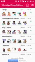 Telugu Stickers - Stickers Telugu - WAStickerApps اسکرین شاٹ 3