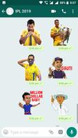 Poster IPL 2019 Stickers - Cricket Stickers Offline