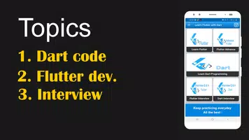 Flutter with Dart Tutorial App screenshot 1