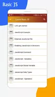 Learn JavaScript captura de pantalla 4