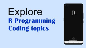 R Programming Tutorial App الملصق