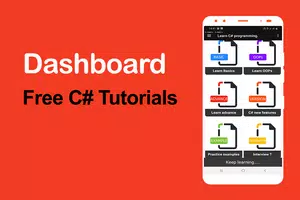 C# Programming Tutorial App imagem de tela 1
