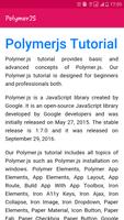 Learn PolymerJS - Learn Web Development - learn JS capture d'écran 3