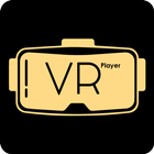 VR-speler 360 videospeler VR-v-icoon