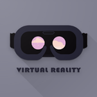 用于VR视频的VR播放器 - 3D 图标