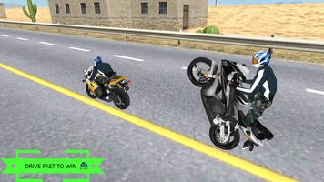 VR Traffic Bike Racer 360 screenshot 2