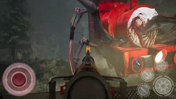 Choo choo charles escape train Cartaz
