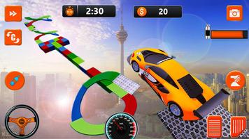 Crazy Car Impossible Tracks: Sky Driving 3D screenshot 1