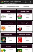 برنامه‌نما Applications burkinabé عکس از صفحه