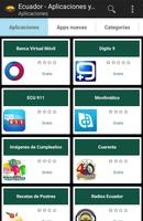 Las apps de Ecuador Affiche