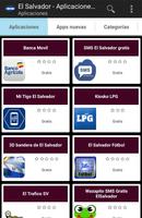 Las apps de El Salvador Plakat