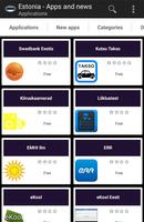 Estonian apps and games Cartaz