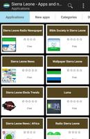 Sierra Leone apps Affiche