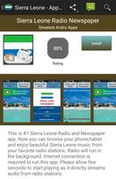 برنامه‌نما Sierra Leone apps عکس از صفحه