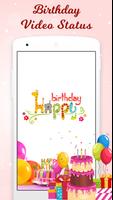 Poster Birthday Video Songs Status - MV Video Maker