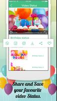 Birthday Video Songs Status - MV Video Maker capture d'écran 3