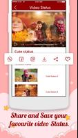 Cute Video Status تصوير الشاشة 3