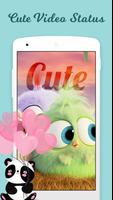 Cute Video Status الملصق