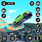 Mega Car Stunt Driving Race icône
