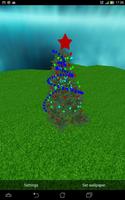 3D Christmas tree LWP poster