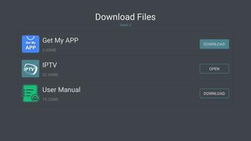 برنامه‌نما Download Files عکس از صفحه