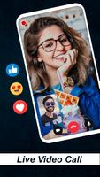 Random Girls Live Video Call الملصق