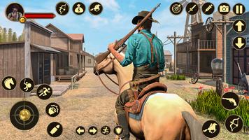 Wild West Sniper Cowboy Shoot capture d'écran 1