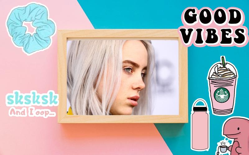 Billie Eilish Vsco Girl Studio Editor with Sticker for ...