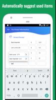 Receipt Maker تصوير الشاشة 2