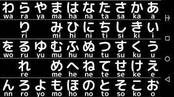 Hiragana Keyboard plakat