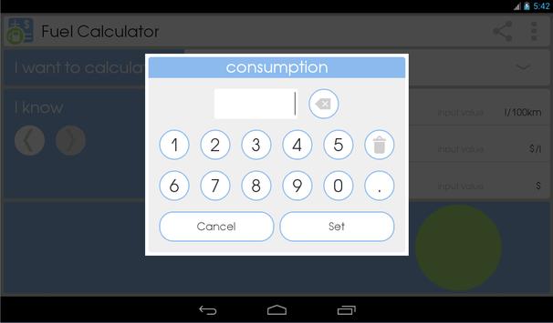 Fuel Calculator 截图 10