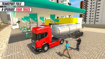 Oil Tanker Truck Driving Sim imagem de tela 3
