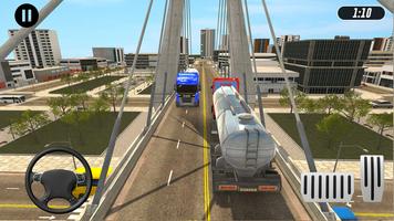 Oil Tanker Truck Driving Sim 스크린샷 1