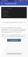 C++ Quiz screenshot 3