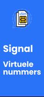 Signal Virtueel telefoonnummer-poster