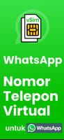 WhatsApp Nomor Virtual poster