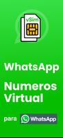 WhatsApp Número virtual Cartaz