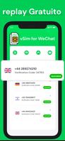 1 Schermata WeChat numero virtuale