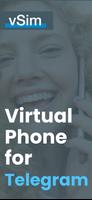 Virtual Numbers for Telegram पोस्टर