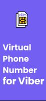 Virtual Number for Viber पोस्टर