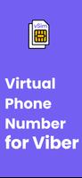 Virtual Number for Viber پوسٹر